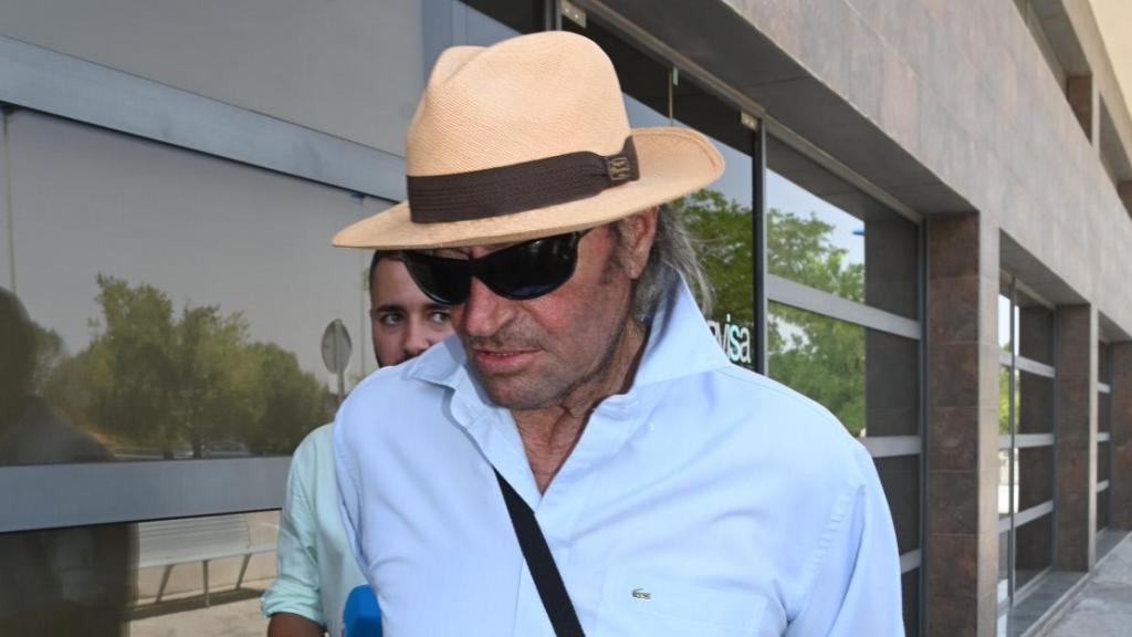 Amador Mohedano, en Arcos de la Frontera el pasado 9 de julio despidiendo a Michu.