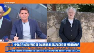 Jesús Cintora y Ernesto Ekaizer en 'Malas lenguas'.