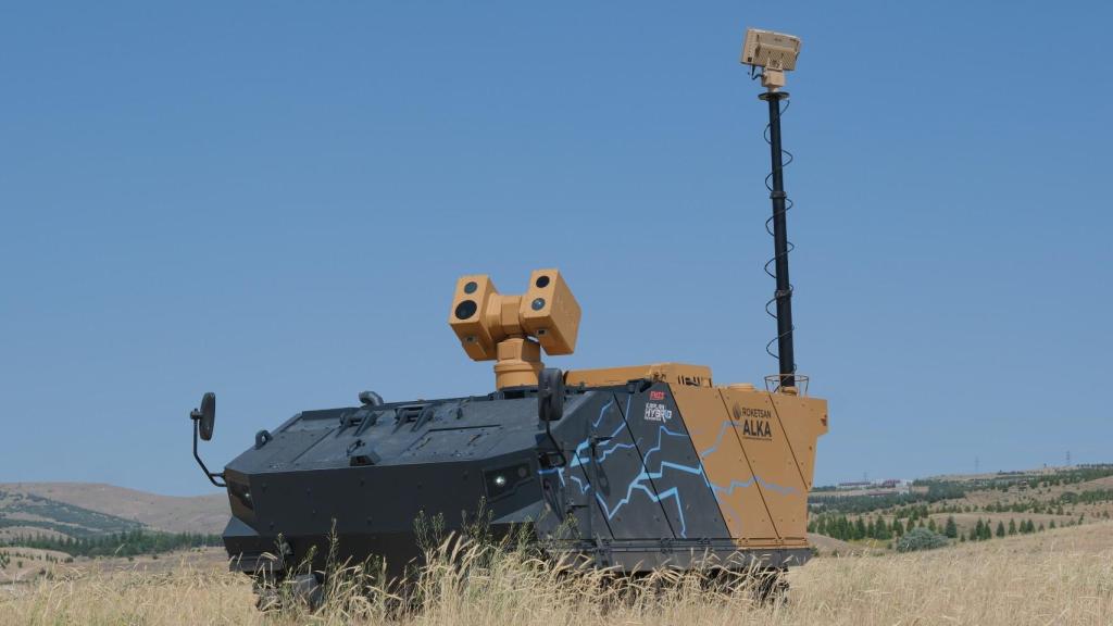 Blindado turco con sistema de arma láser