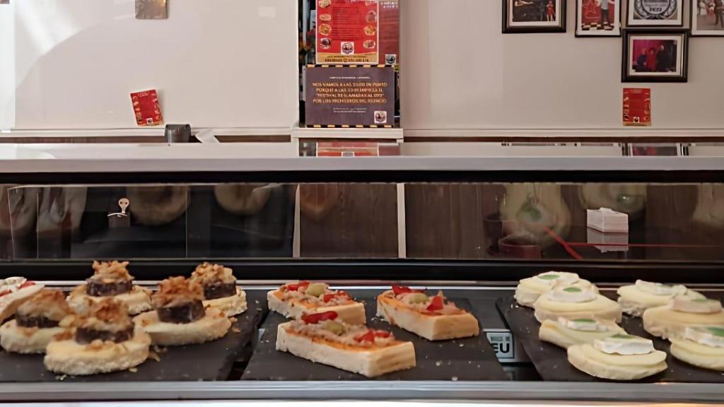 Imagen de las deliciosas tapas