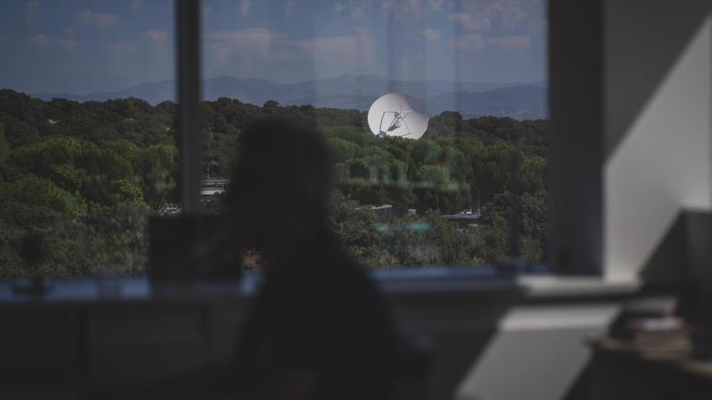 Michael Küppers durante la entrevista con EL ESPAÑOL en las instalaciones de la ESA en Villafranca del Castillo, Madrid.