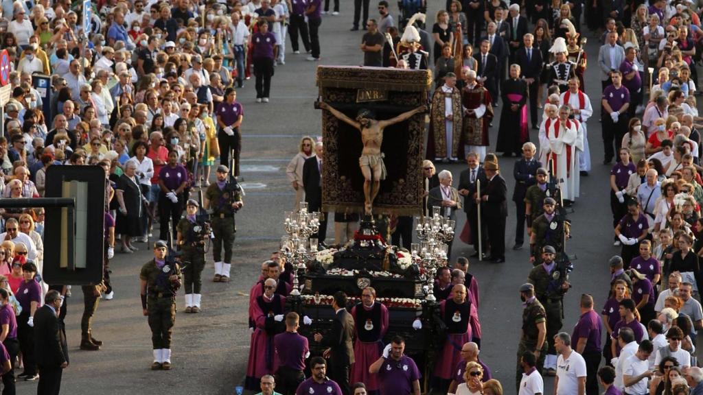 Procesión del Cristo de la Victoria de Vigo.