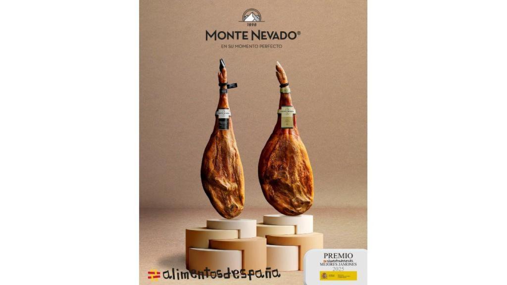 Los jamones premiados de Monte Nevado.