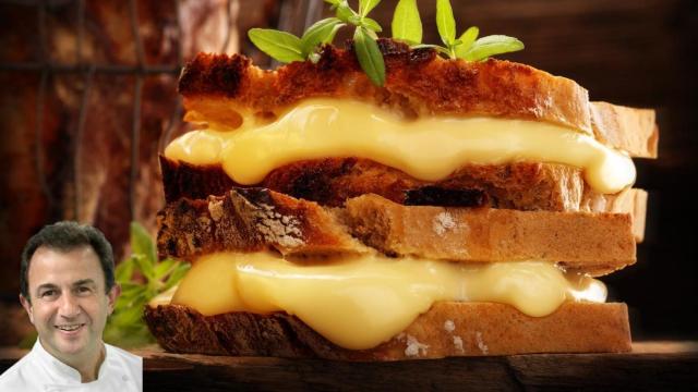 Martín Berasategui en un montaje de El Español