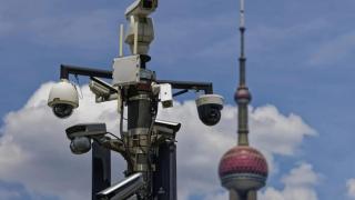 Cámaras de videovigilancia chinas instaladas en Birmania.