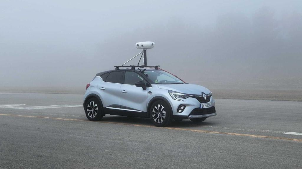 El sistema RSMS instalado en un coche.