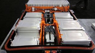 Batería de un coche eléctrico.