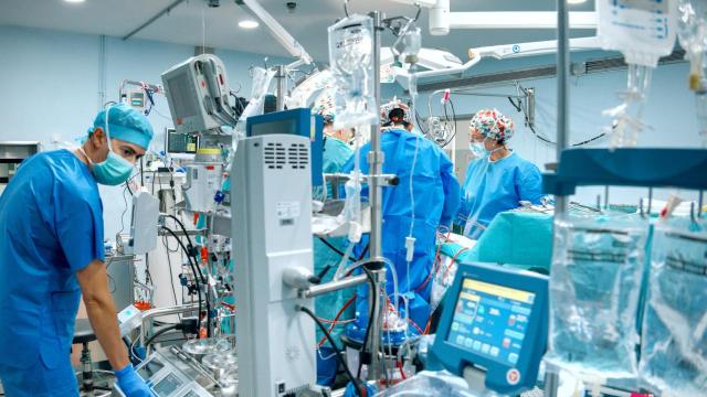 El equipo de trasplantes del Hospital Universitario Virgen del Rocío.