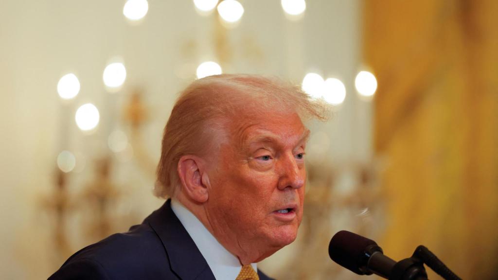 El presidente de EEUU, Donald Trump, en la Casa Blanca este martes.