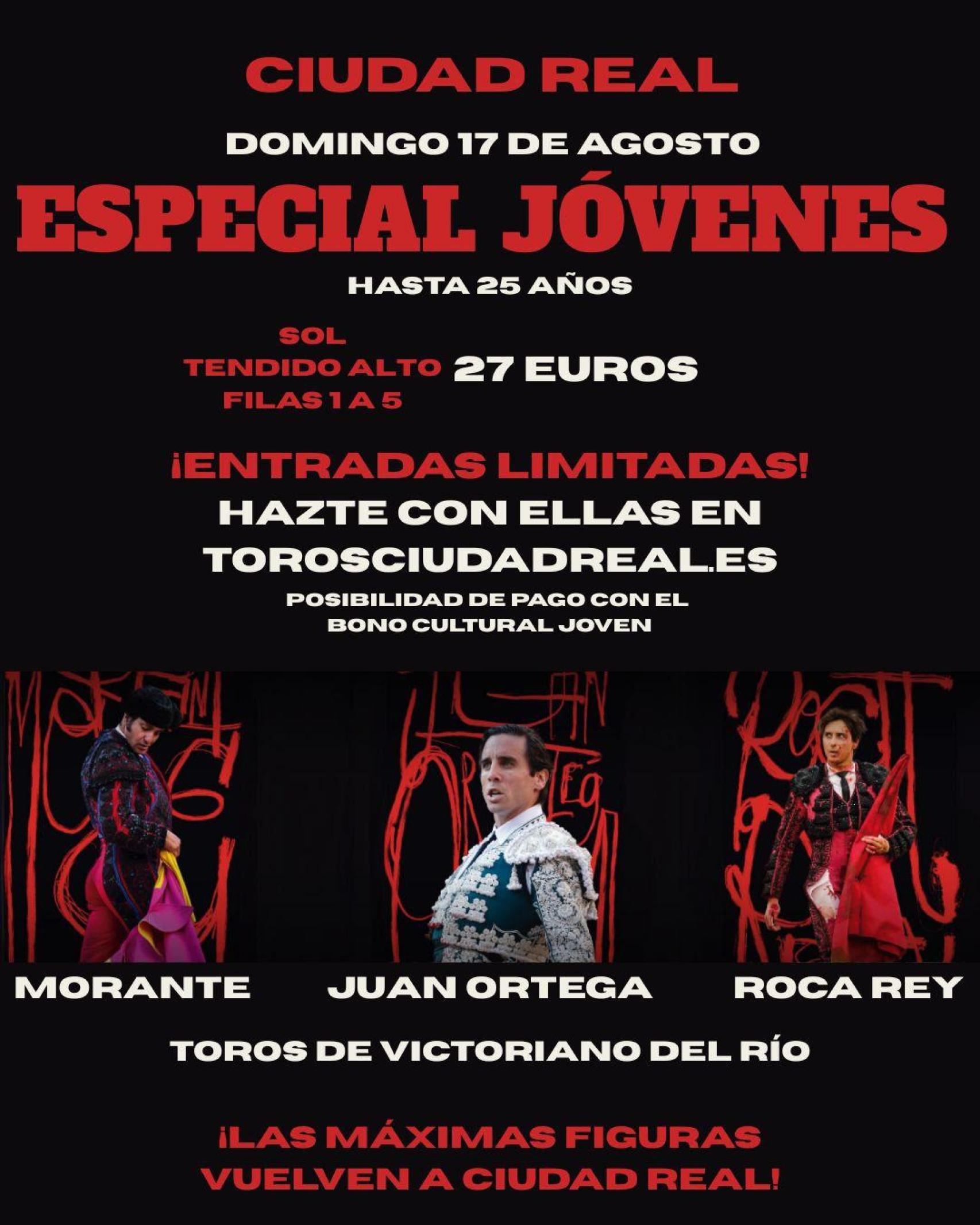 Cartel de la corrida.