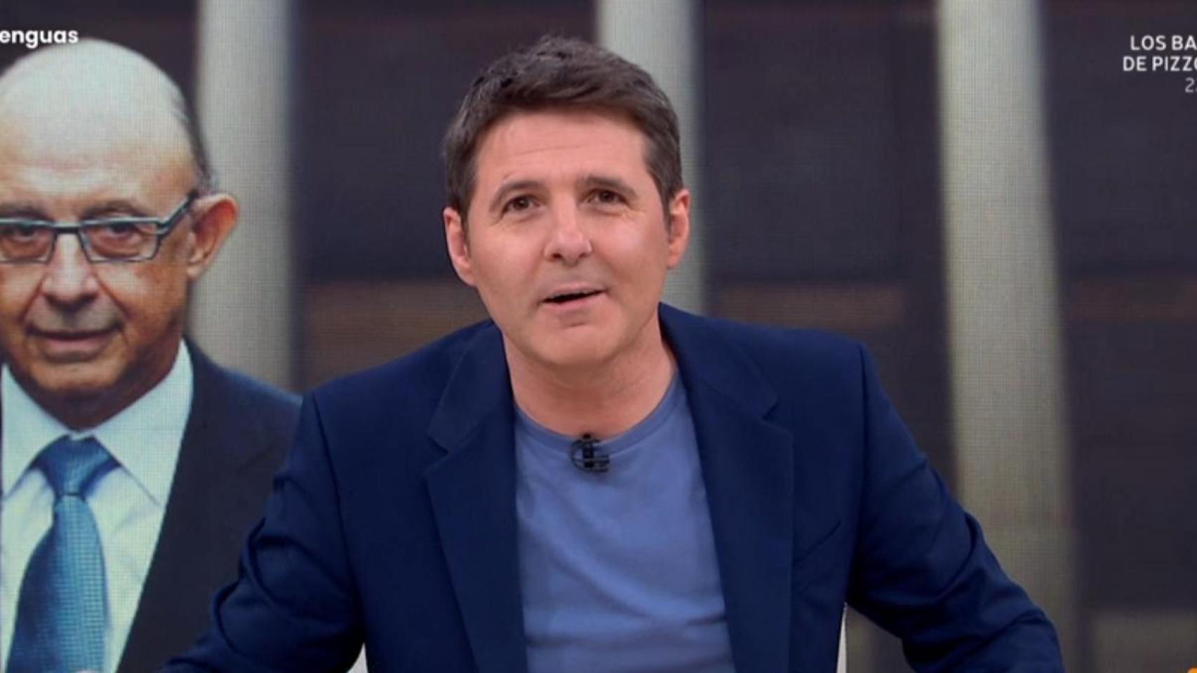 Jesús Cintora, presentador de 'Malas lenguas'.