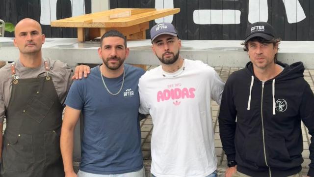 Carlos Cordero, Francisco Oliveira, Damian Seoane Ignacio Álvarez Demon, del After Surf