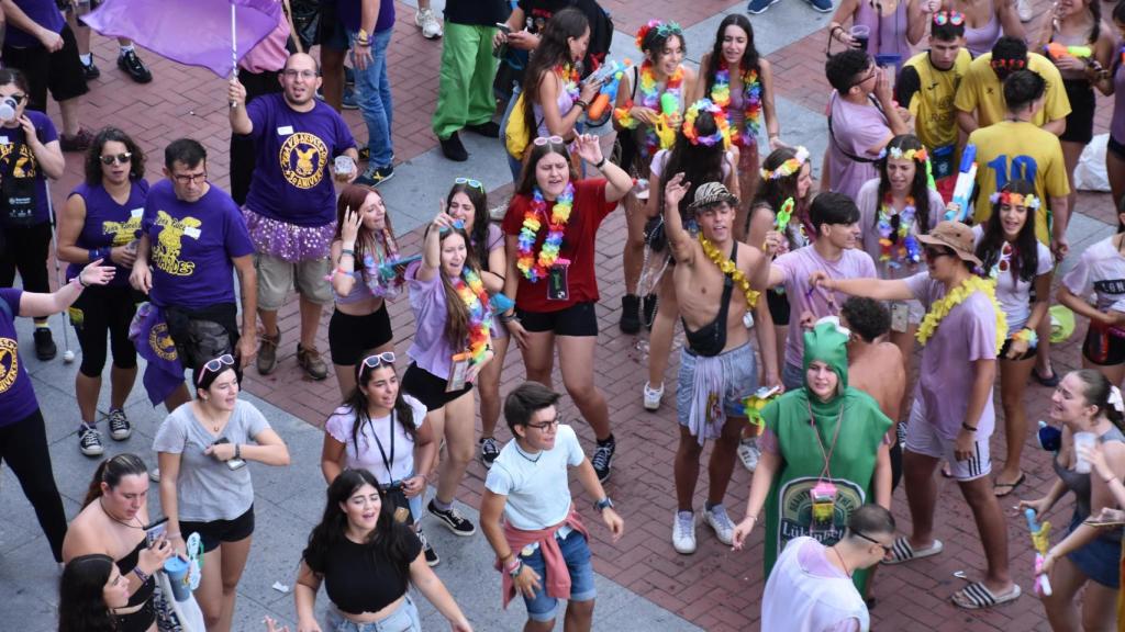 Pregón de fiestas en Valladolid