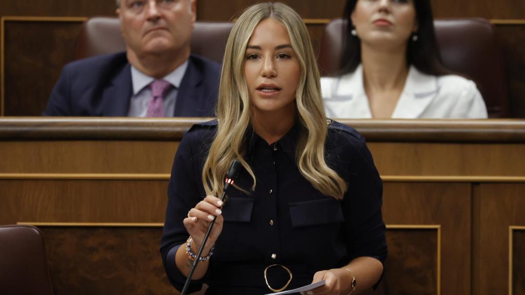 La diputada del PP Noelia Núñez en el Congreso.