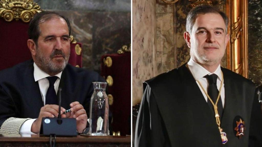 Los magistrados Andrés Martínez Arrieta y Pablo Lucas.