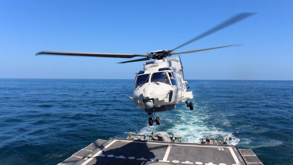 Despegue de NH-90 de Airbus Helicopters