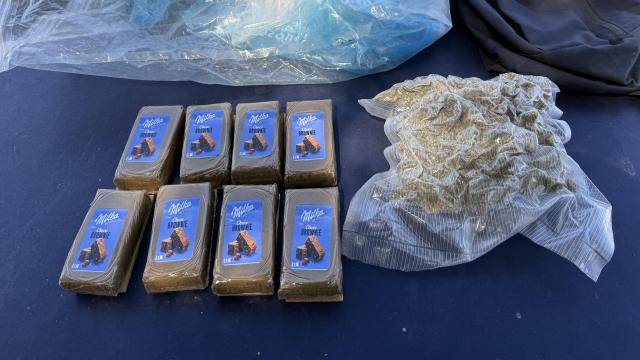 Sustancias incautadas por los agentes de la Guardia Civil en la comarca de Ciudad Rodrigo