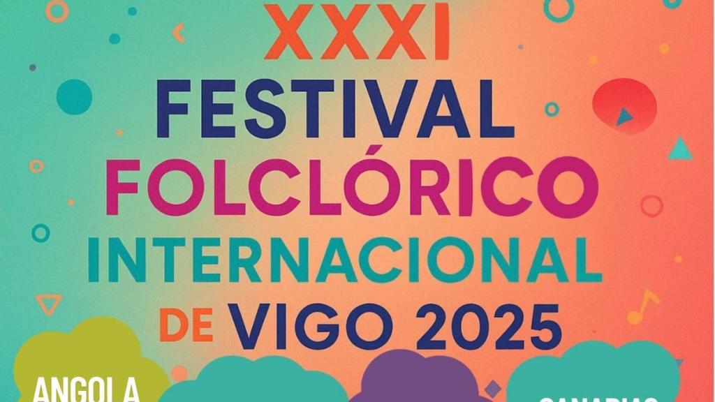 Cartel de la XXXI edición del Festival Folclórico Internacional de Vigo