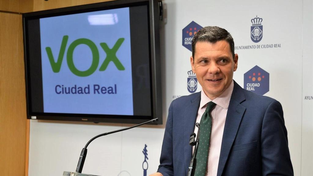 Luis Blázquez, presidente provincial de Vox en Ciudad Real.