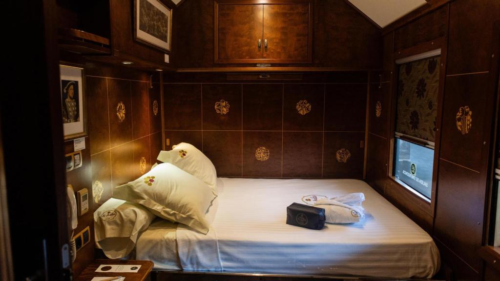 Una de las exclusivas habitaciones.