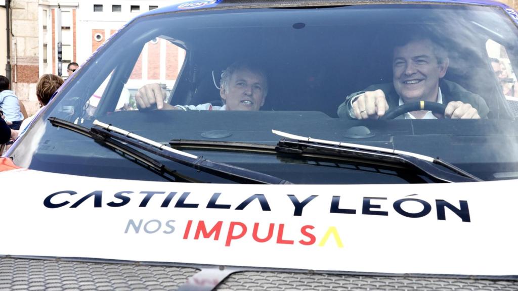 Jesús Calleja y Alfonso Fernández Mañueco