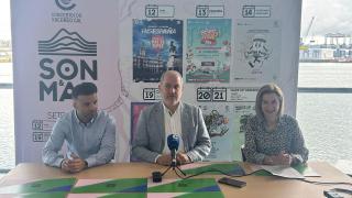 El concelleiro de Turismo esta mañana.