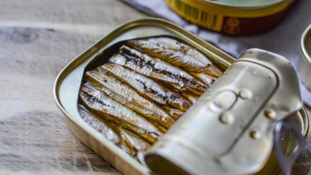 Imagen de una lata de sardinas.