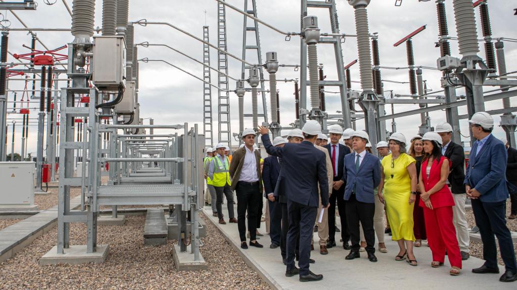 Inauguración de la subestación eléctrica Calera y Chozas (Toledo). Foto: JCCM.
