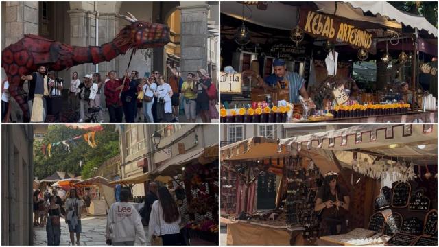 A Coruña viaja al medievo con la XXIX edición de la Feira das Marabillas