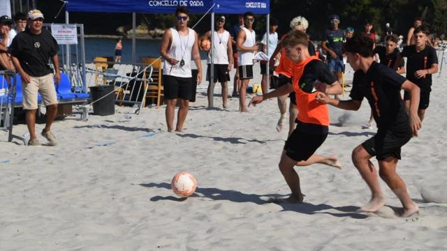 Instante de uno de los partidos del evento del año pasado.