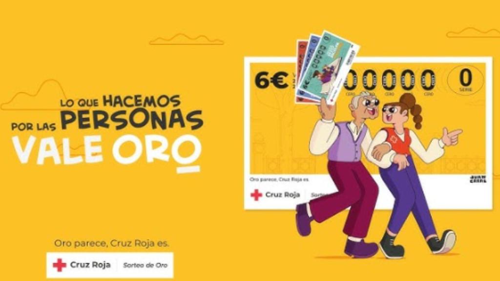 Sorteo de Oro de la Cruz Roja.