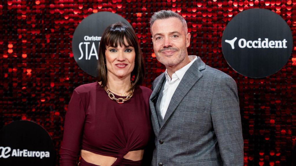 Irene Villa junto a su esposo.