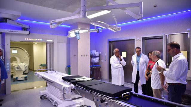 El nuevo quirófano híbrido del Hospital Materno Infantil de Málaga.