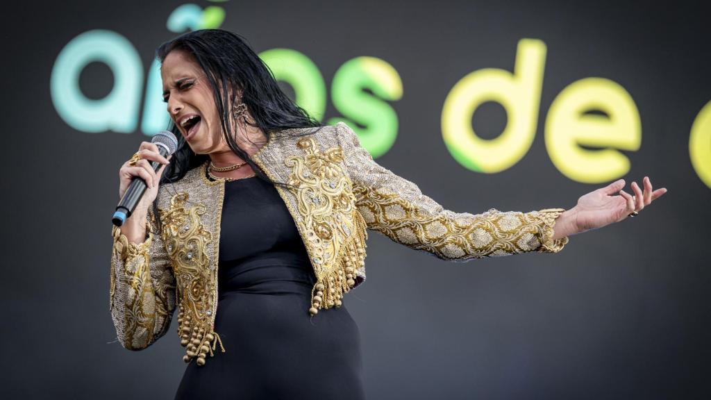María Peláe durante el concierto ‘20 años de amor’ en MADO 2025