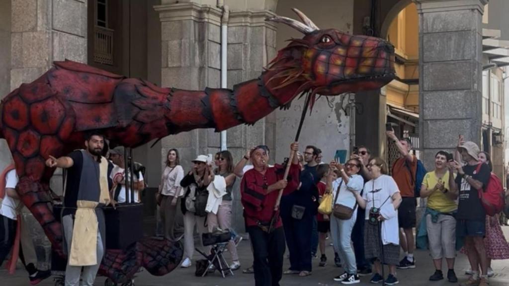 Feria Medieval de A Coruña.