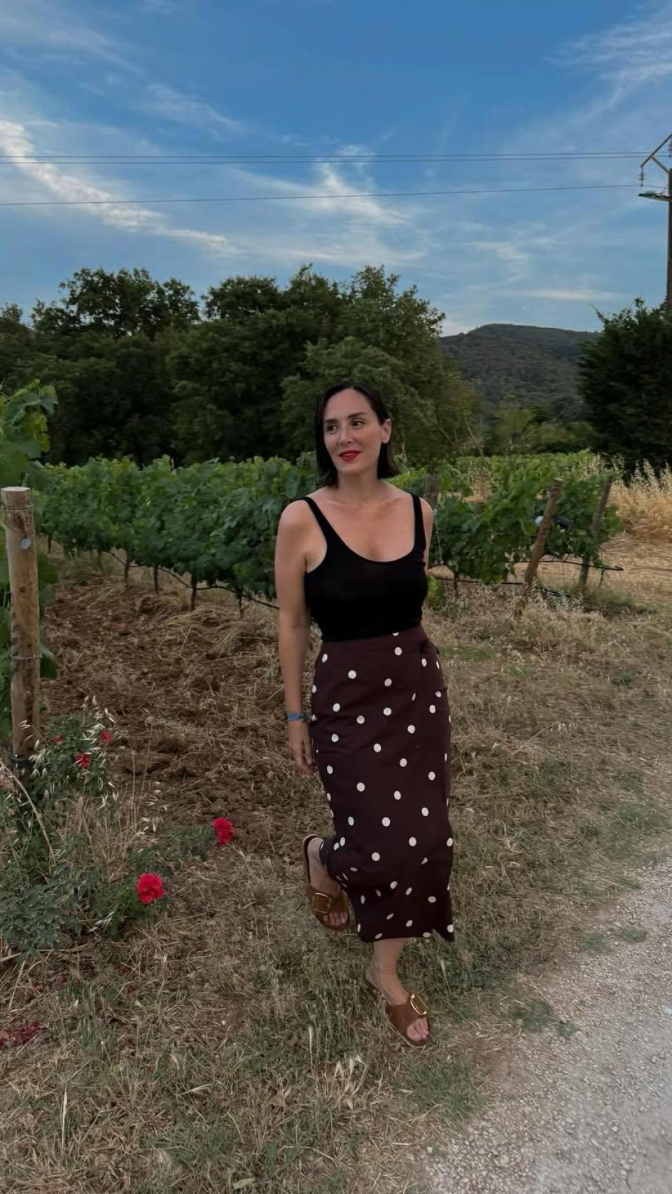 Tamara Falcó, en una imagen de sus redes sociales.