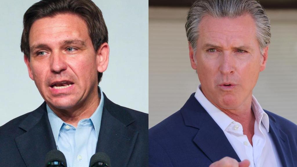 Ron DeSantis apunta contra Gavin Newsom