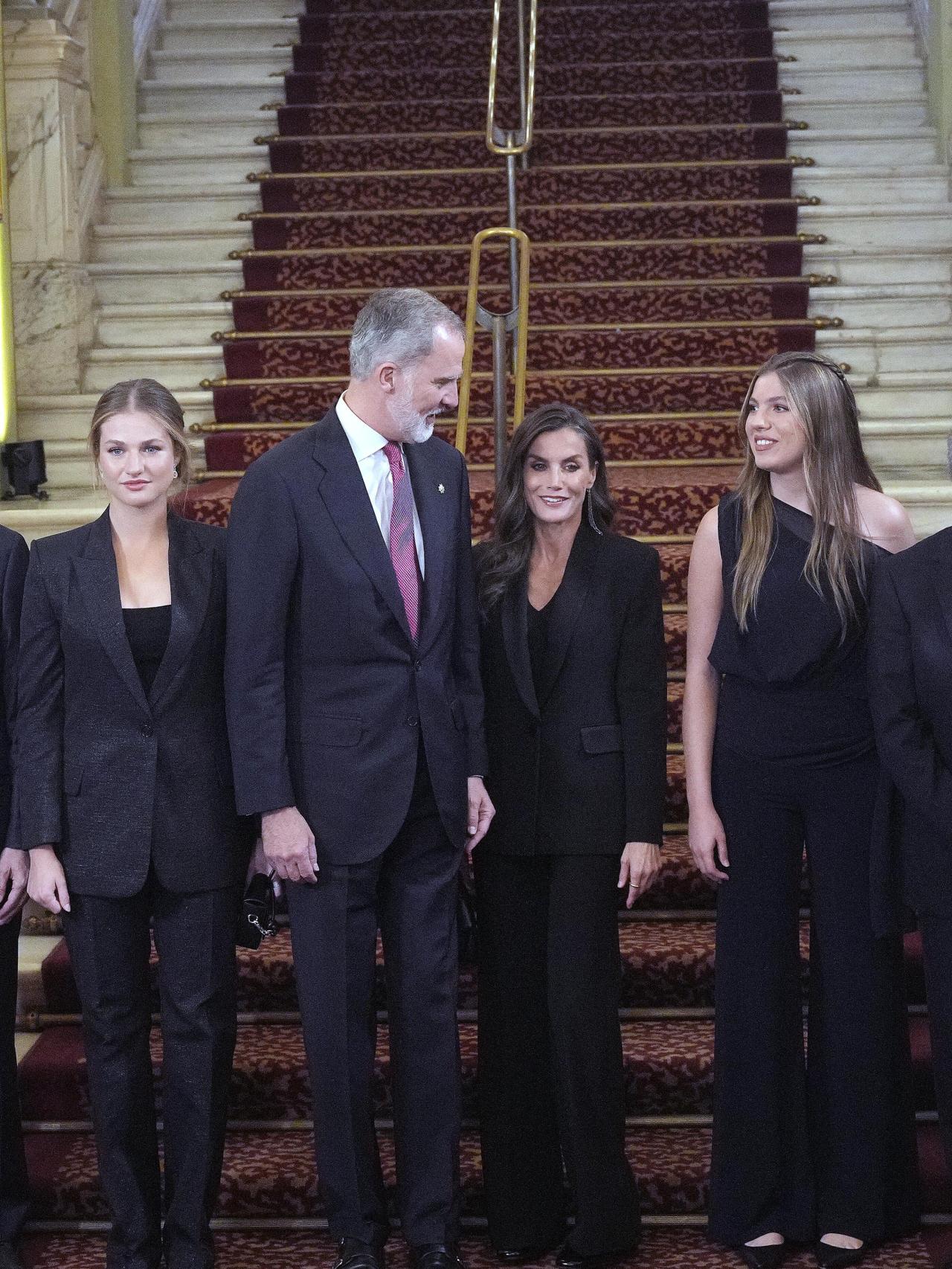 La Familia Real en los Premios Princesa de Girona este miércoles, 23 de julio.