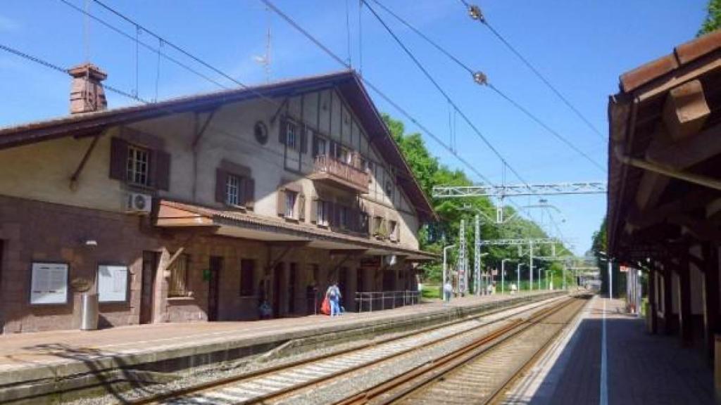 Estación de tren de Rentería.