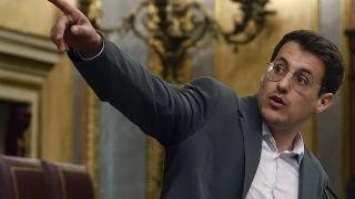 Jorge Pueyo, Sumar, en el Congreso de los Diputados.