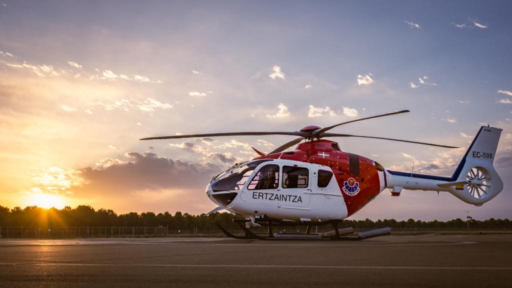 Helicóptero H135 de la Ertzaintza