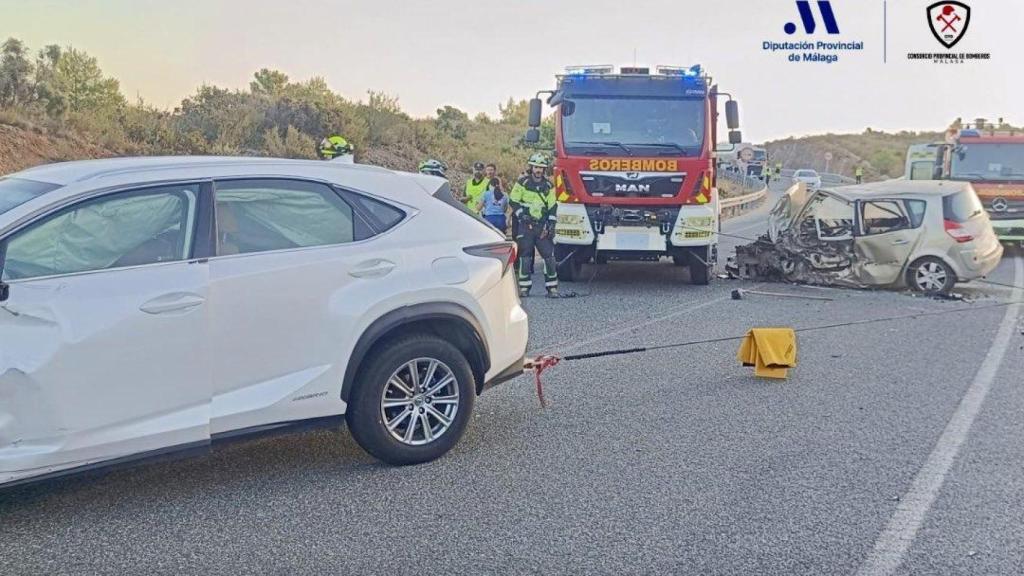 Otra imagen del siniestro.