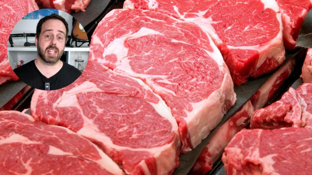 Vladimir Sánchez en un montaje de El Español