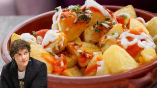 El chef Jordi Cruz en un montaje de El Español