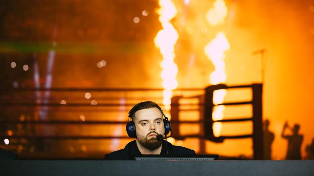 Ibai Llanos en La Velada del Año IV en el Santiago Bernabéu