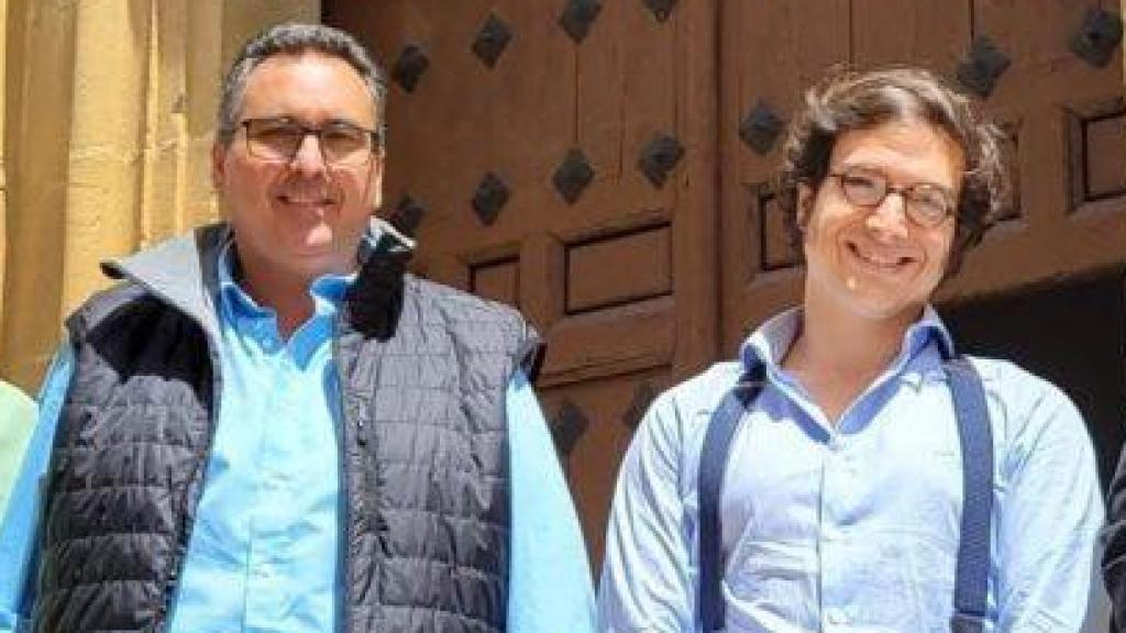 El empresario López-Filgueiras junto al diputado nacional Figaredo.