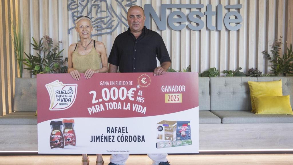 Rafael Jiménez y su mujer.