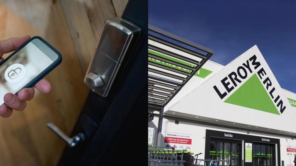 Leroy Merlin lanza una cerradura inteligente.