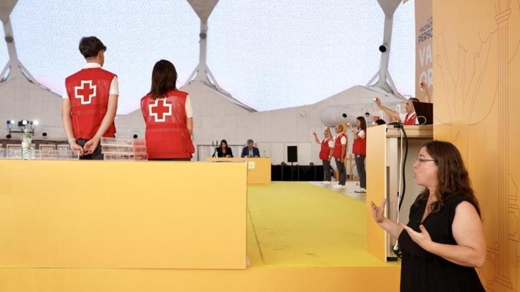 Imagen del Sorteo de Cruz Roja que se celebró en Valladolid
