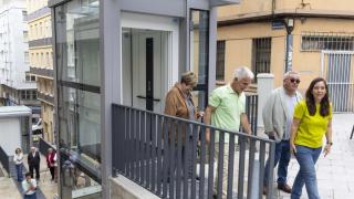 Los ascensores de O Castrillón en A Coruña vuelven a funcionar tras varios días fuera de servicio